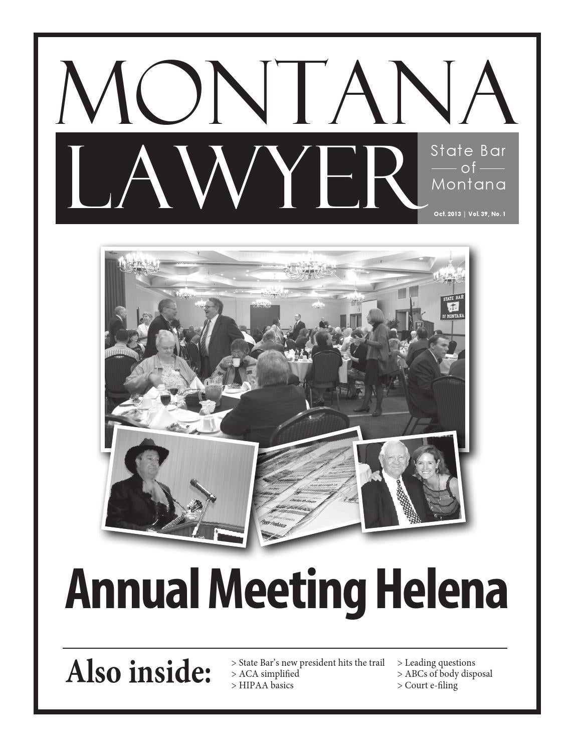 Montana Lawyer by State Bar of Montana Issuu