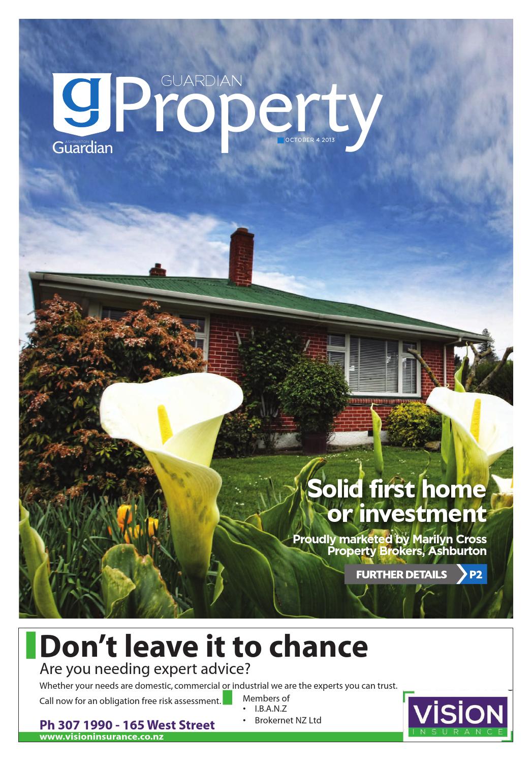 Guardian Property, Friday, October 4, 2012 by Ashburton Guardian Issuu