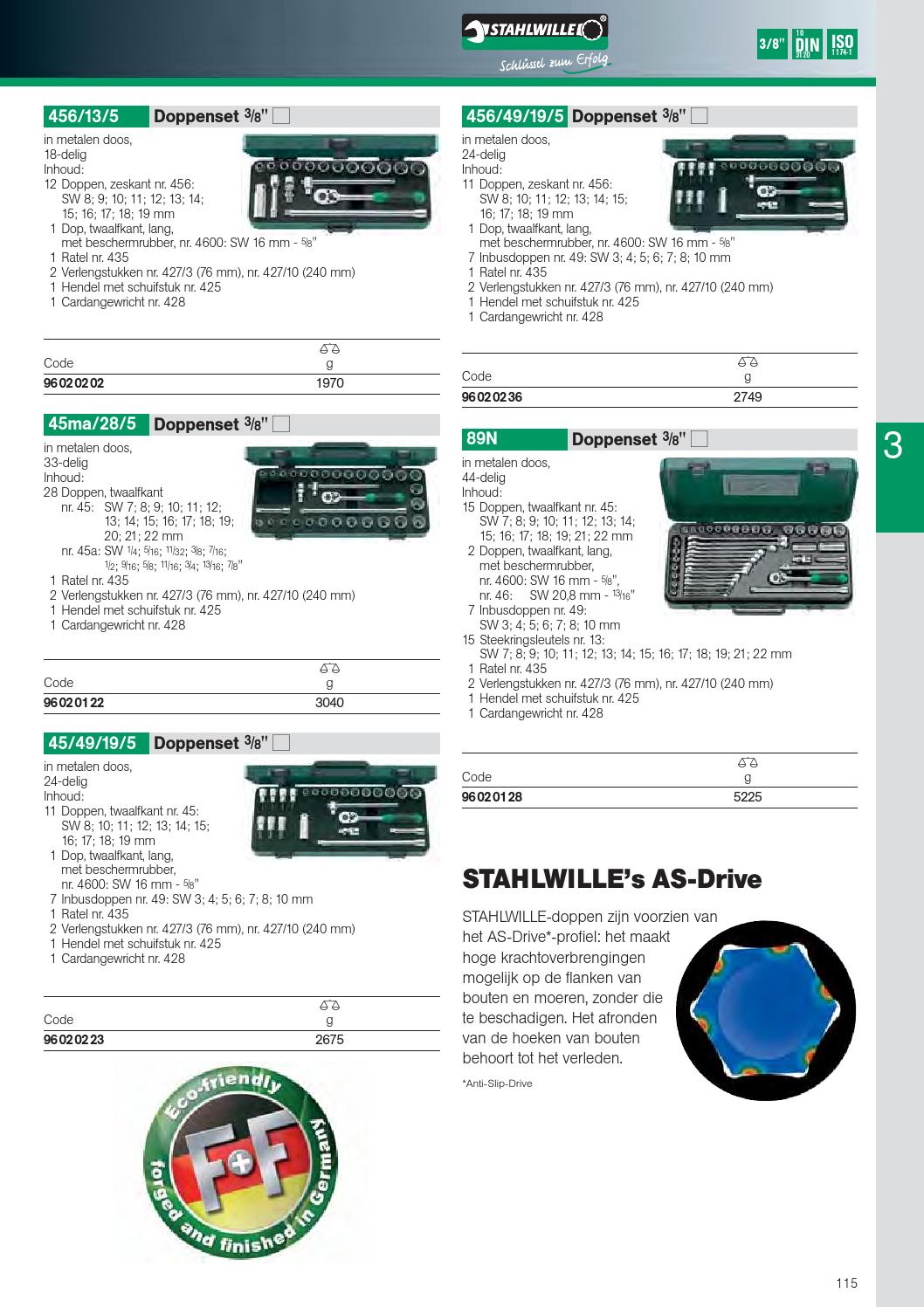 Stahlwille 40032224 10 22 X 24 Dubbele steeksleutel Sleutelbreedte (metrisch) 22 - 24 mm kopen
