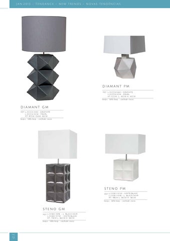 Flam&Luce® ByClassy 灯饰目录 · Flam et luce cat 01 2013 第 12 页