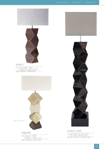 Flam&Luce® ByClassy 灯饰目录 · Flam et luce cat 01 2013 第 13 页