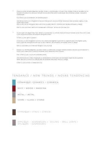 Flam&Luce® ByClassy 灯饰目录 · Flam et luce cat 01 2013 第 2 页