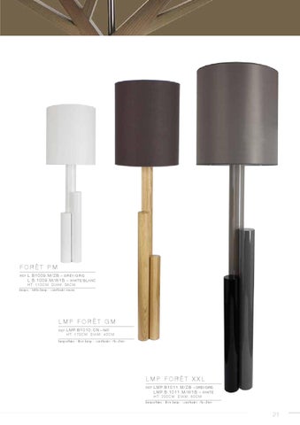 Flam&Luce® ByClassy 灯饰目录 · Flam et luce cat 01 2012 第 21 页