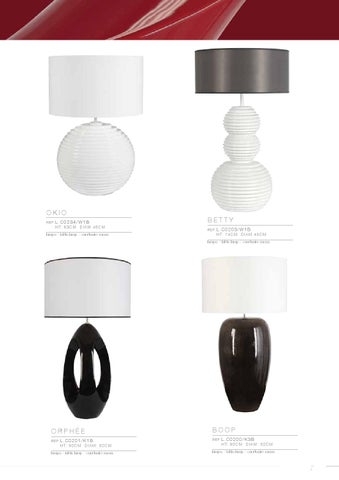 Flam&Luce® ByClassy 灯饰目录 · Flam et luce cat 01 2012 第 7 页