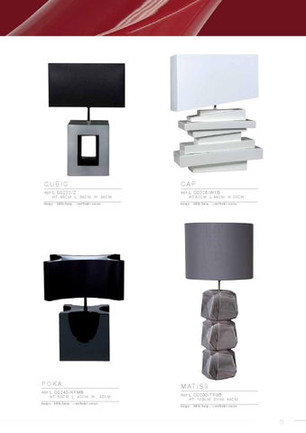 Flam&Luce® ByClassy 灯饰目录 · Flam et luce cat 01 2012 第 9 页