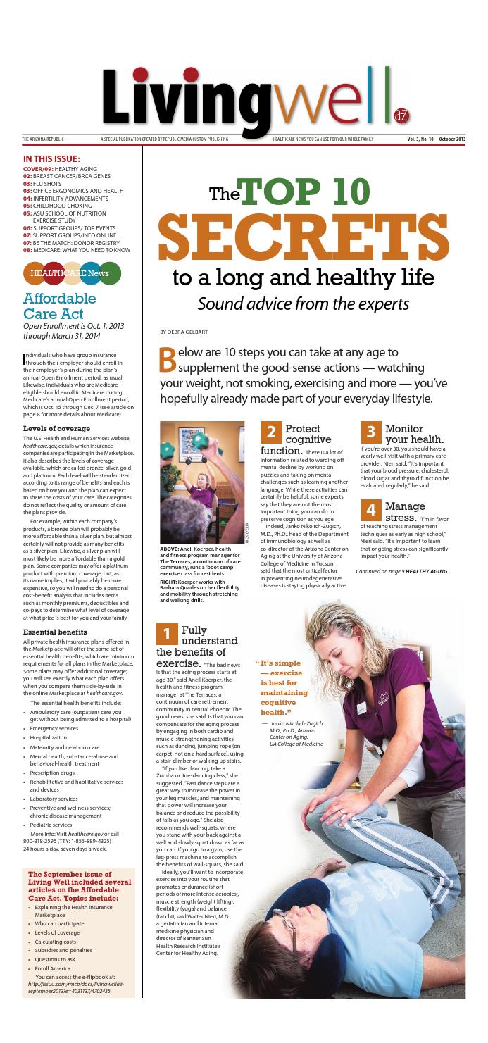 Livingwell Az October 2013 By Republic Media Content Marketing Issuu