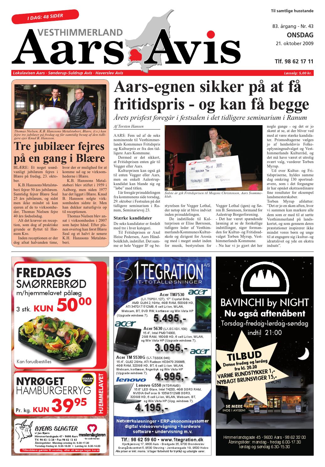 skab Offentliggørelse Picket Aarsavis 2009 10 21 by Aars Avis - Issuu