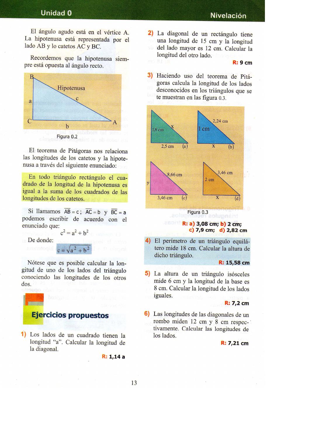Como Se Calcula La Diagonal De Un Rectangulo 5 año ely brett parte 1 | Vebuka.com