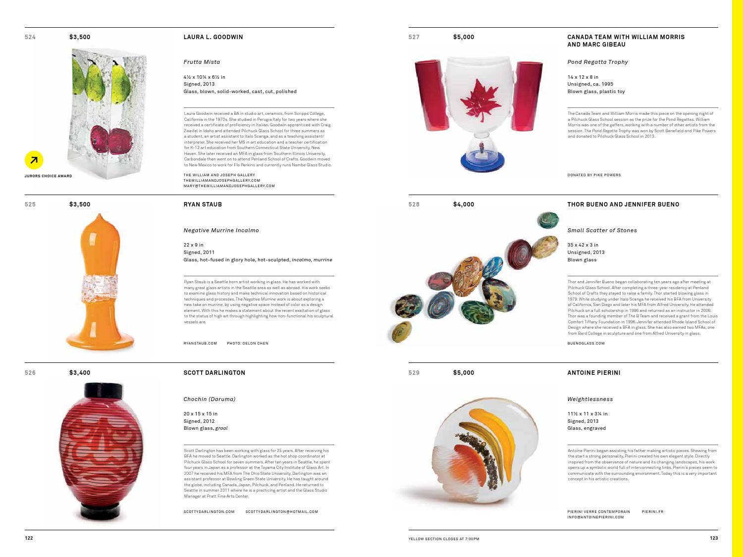 Pilchuck Glass School 35th Annual Auction Catalog by Pilchuck Glass
