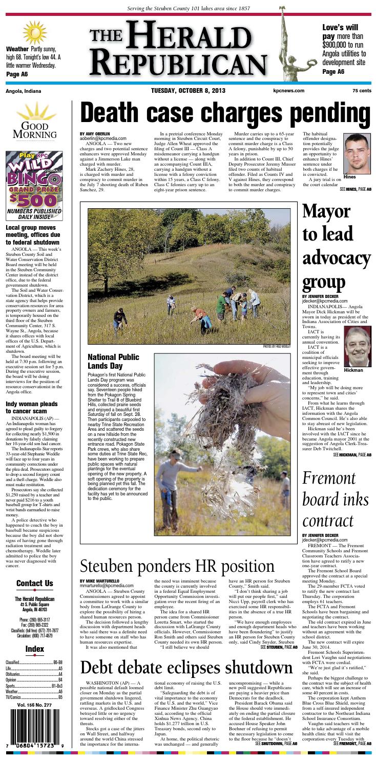 The Herald Republican – October 8, 2013 by KPC Media Group - Issuu