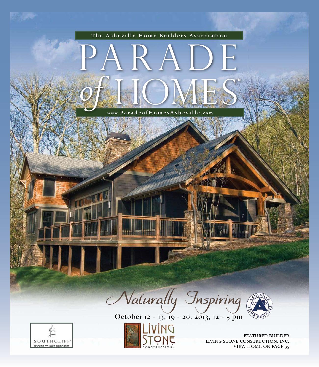 Parade of Homes Magazine 2013 by WNC Homes & Real Estate Issuu