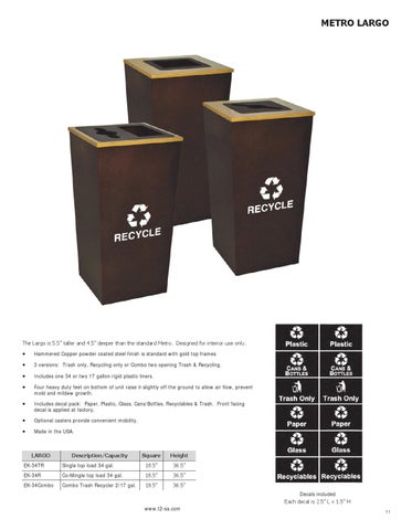 2013 t2 site amenities recycle 家具目录 compressed pgs 1 60 第 11 页