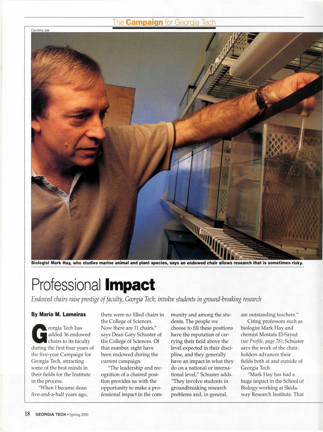 Georgia Tech Alumni Magazine Vol 76 No 04 2000 By Georgia Tech