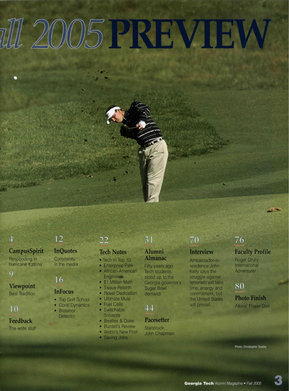 Georgia Tech Alumni Magazine Vol 82 No 02 2005 By Georgia Tech