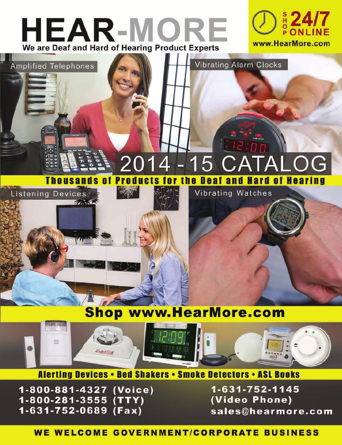 HearMore Catalog 2013/14 by Issuu