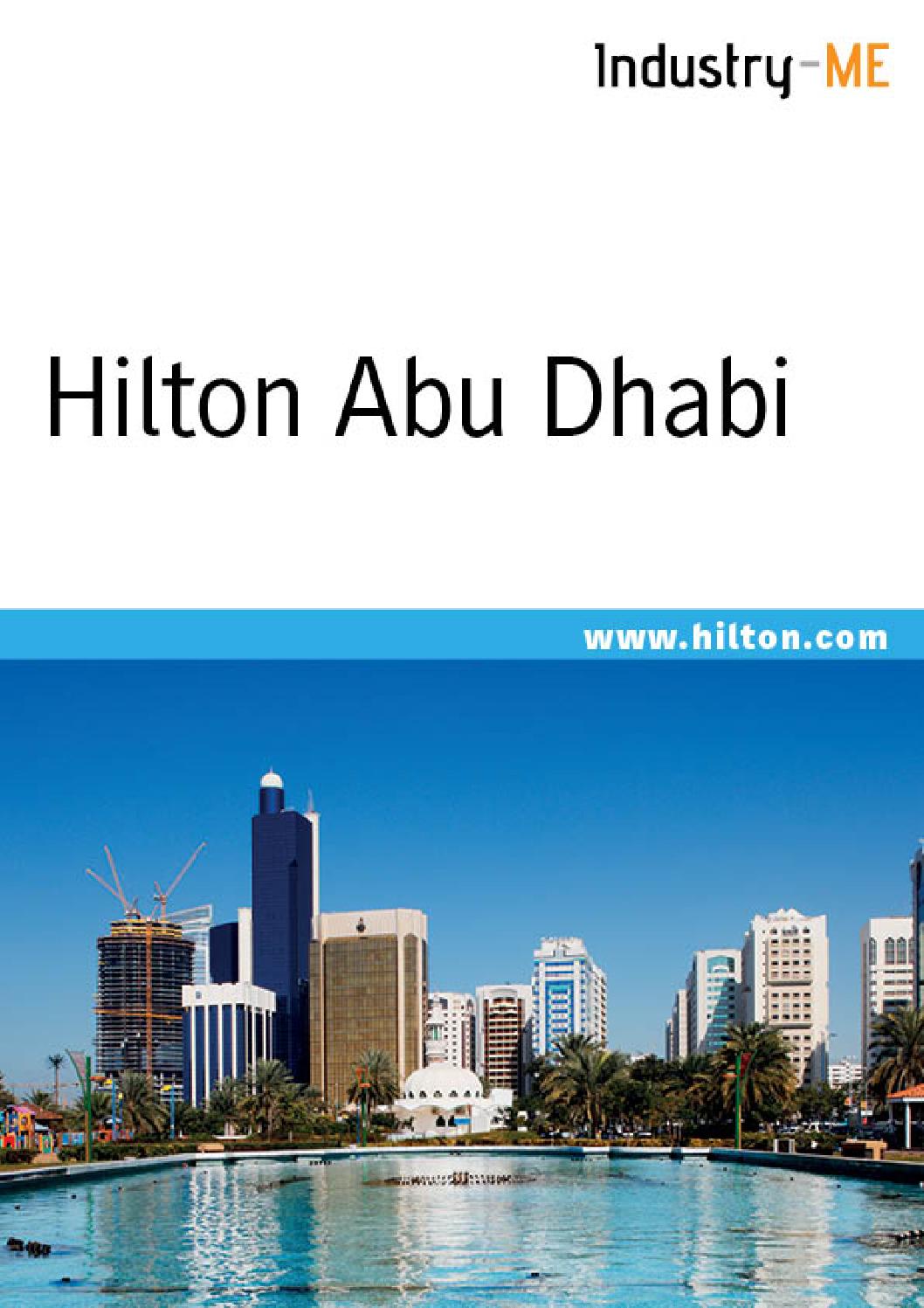 Hilton Abu Dhabi - Company Brochure - Industry-ME by Glass House ...