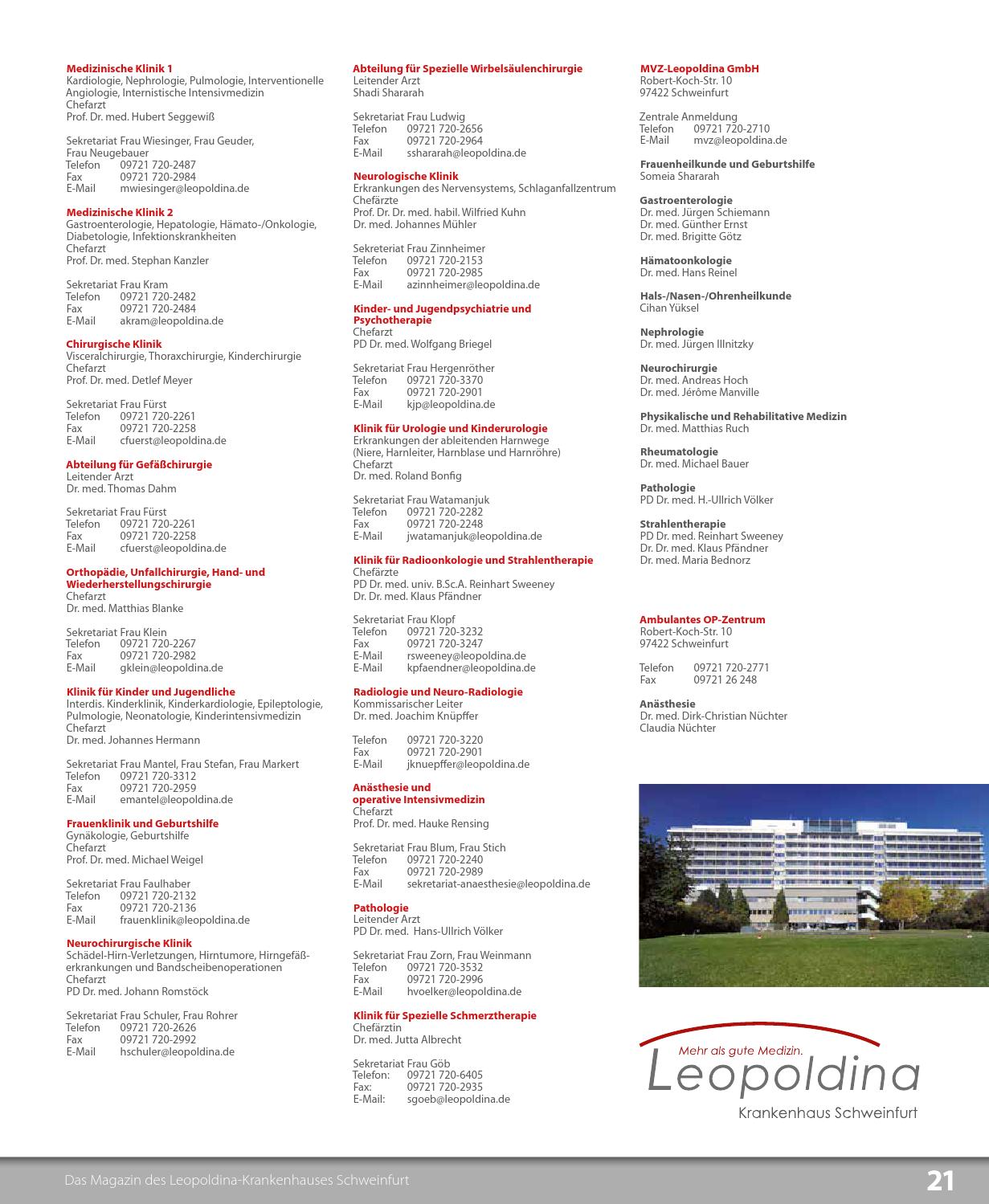Leopoldina Magazin 01 By Gerryland Ag Issuu