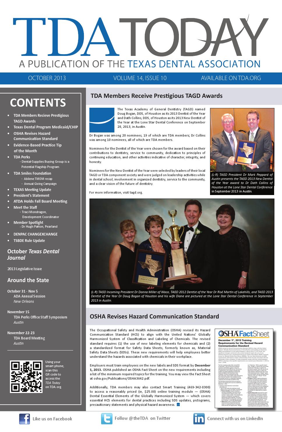 October 2013 TDA Today by Texas Dental Association Issuu