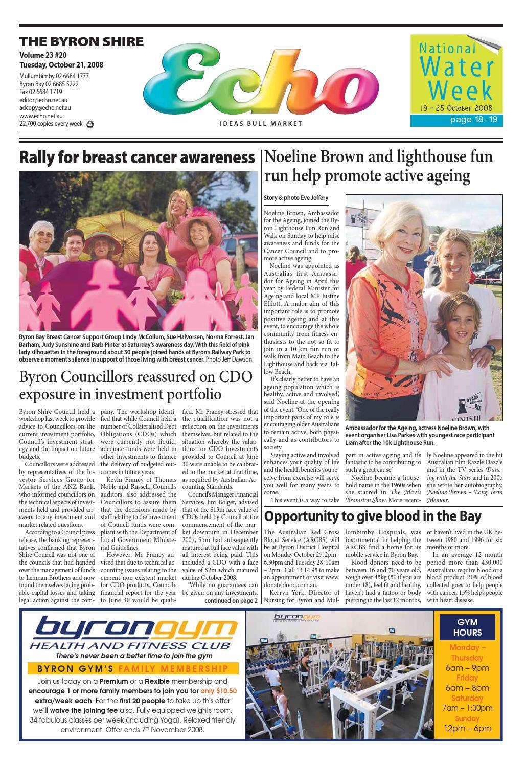 CORAL STAR Dolphin Class CDOS-70M（Byron Shire Echo – Issue 23.20 