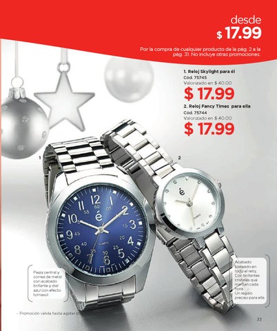 reloj esika