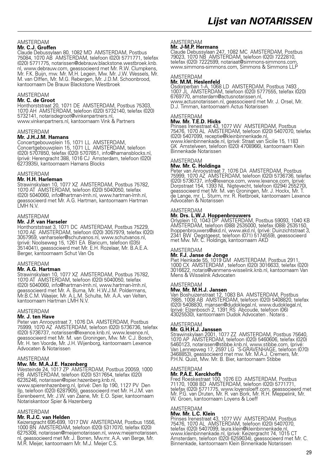 De Nederlandse Notarisagenda By Louwers Mediagroep Issuu