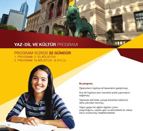 Chicago Yaz ve Kış Programları 2014 第 12 页