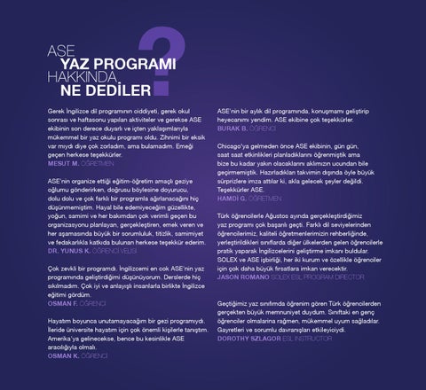 Chicago Yaz ve Kış Programları 2014 第 2 页