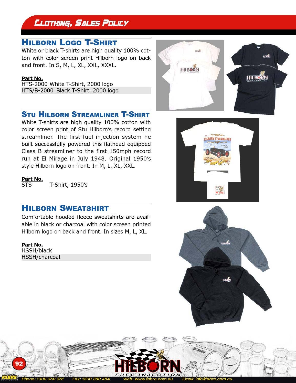 2013 Hilborn catalog by Fabre Australia Issuu