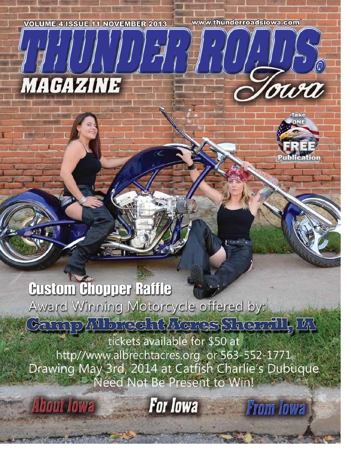 Thunder Roads Magazine of Iowa November 2013 by Thunder Roads Magazine ...