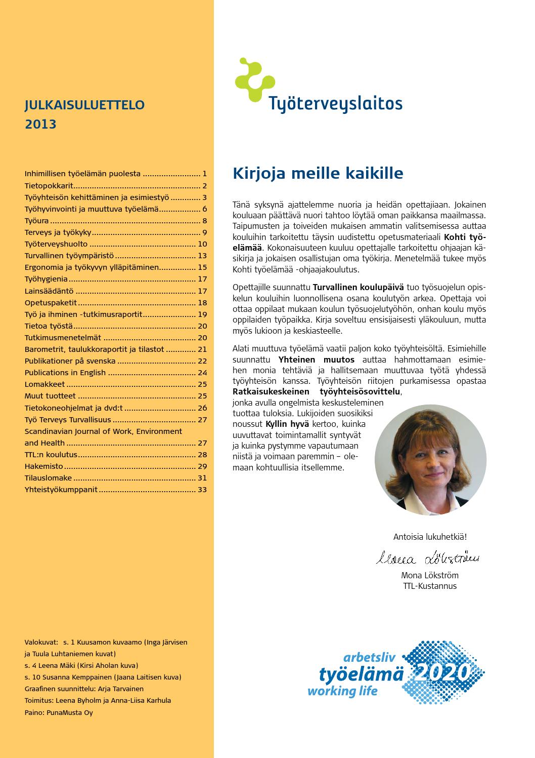 julkaisuluettelo-2013-by-ty-terveyslaitos-issuu