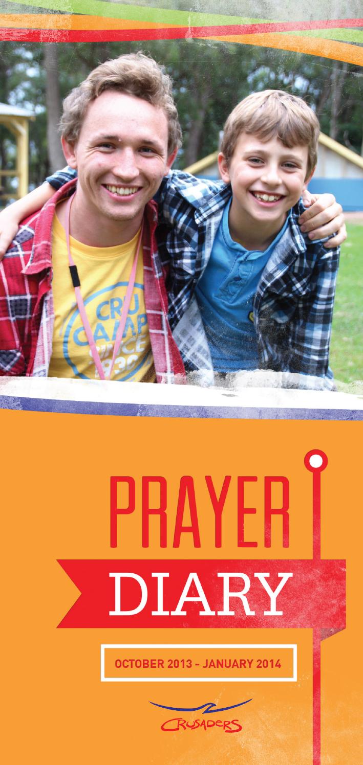 Prayer Diary - October 2013 - January 2014 by CRU - The Crusader Union ...