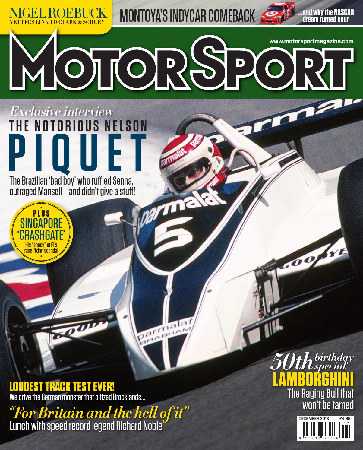 December 2013 issue of Motor Sport Magazine by Motor Sport Magazine Issuu