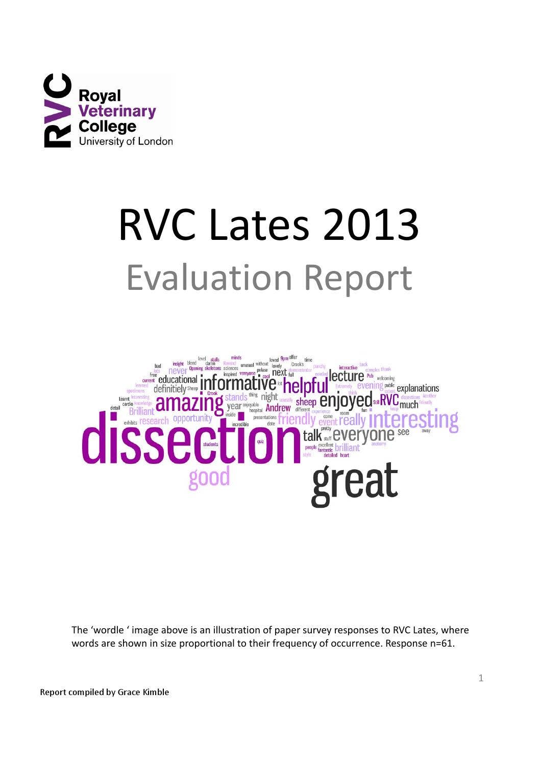 Grace Rvc RVC Lates Evaluation 2013 by Grace Sim - Issuu