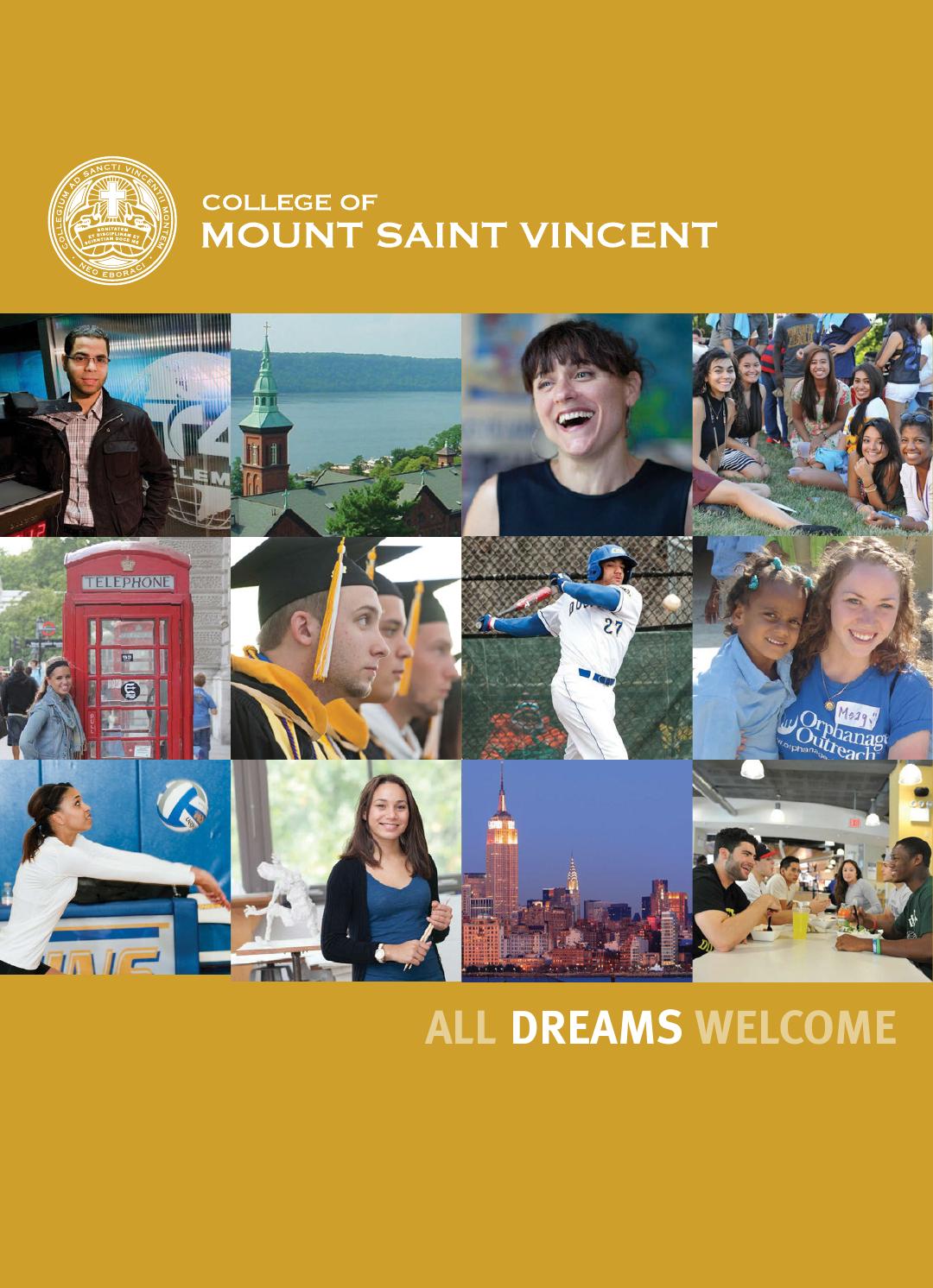 CMSV Admission Viewbook by University of Mount Saint Vincent Issuu