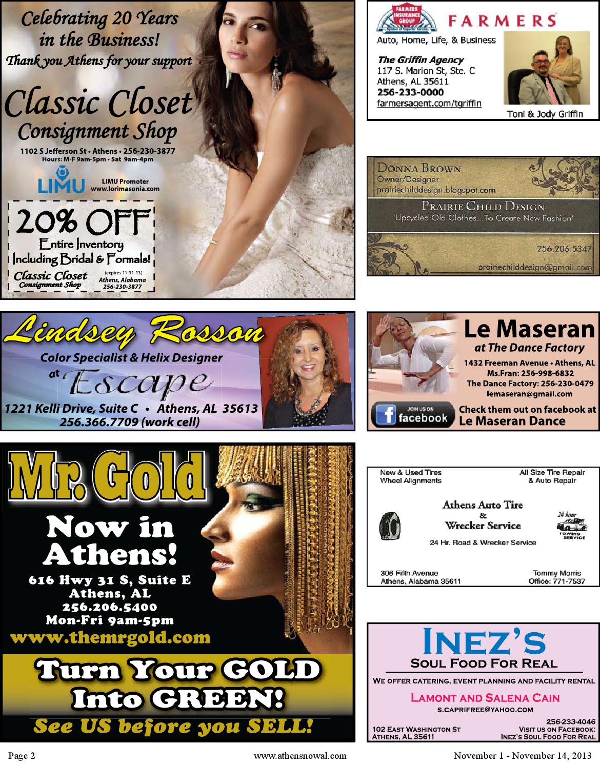 November 1, 2013 shopper by Alabama Biz Finder Issuu