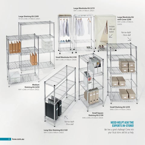 Howards Storage World (Aust) 家具目录 · easy-build 层架 System 第 6 页