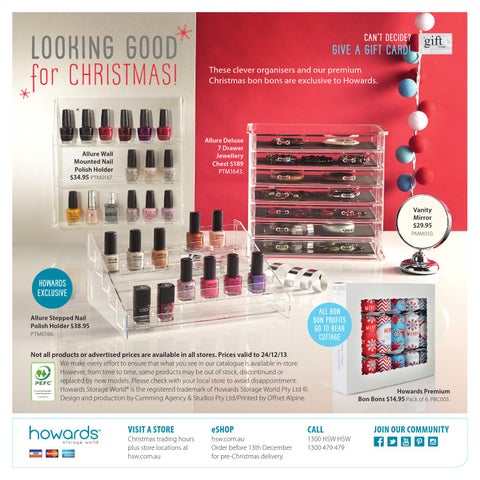 Howards 收纳 World Christmas Gift 指南 2013 第 12 页