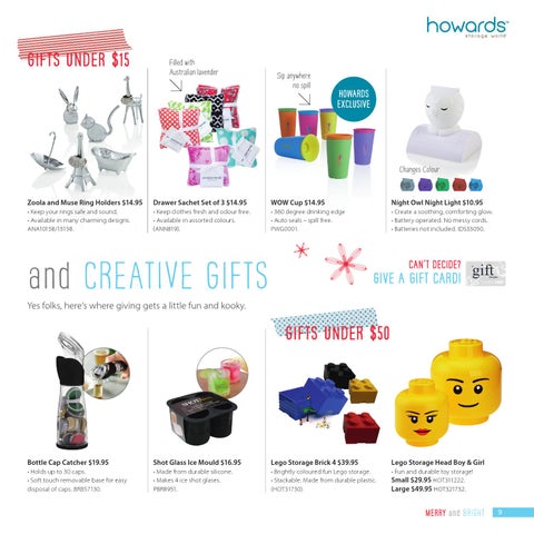 Howards 收纳 World Christmas Gift 指南 2013 第 9 页