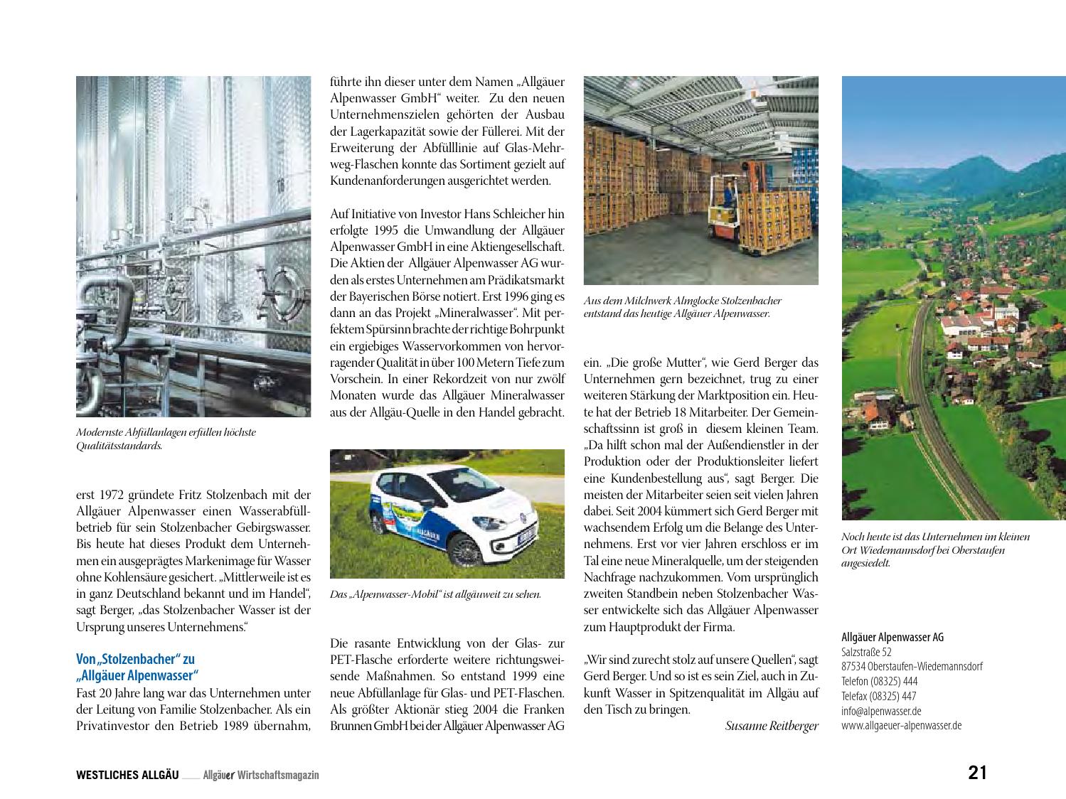 Spzialausgabe Westliches Allgau Oktober 13 By Thomas Tanzel Issuu