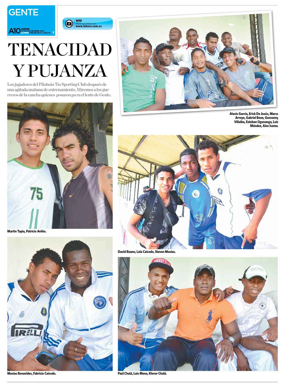 La Hora Imbabura 7 Noviembre 2013 By LA HORA Ecuador Issuu