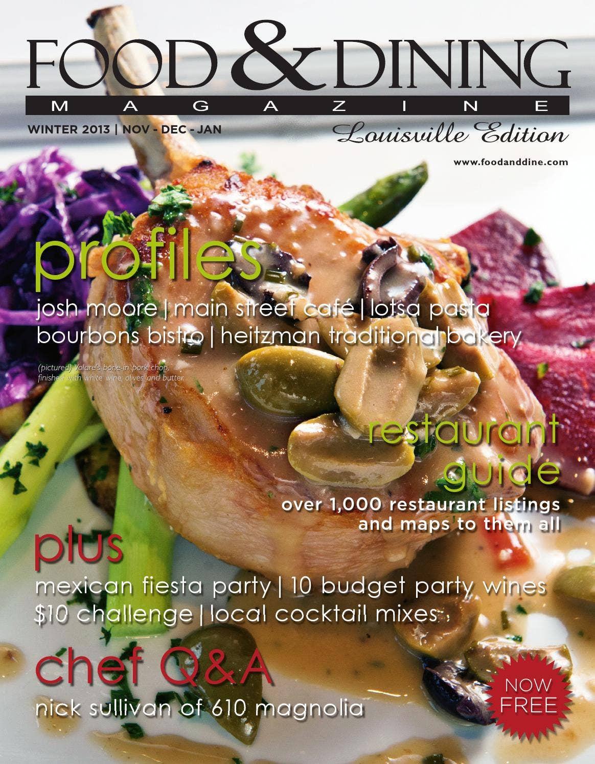 Winter 2013 (Vol. 42) by Food & Dining Magazine - Issuu