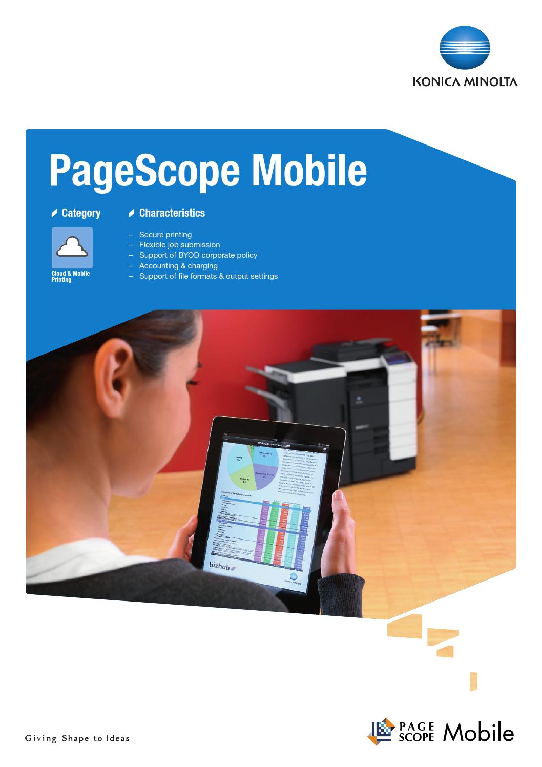 pagescope mobile