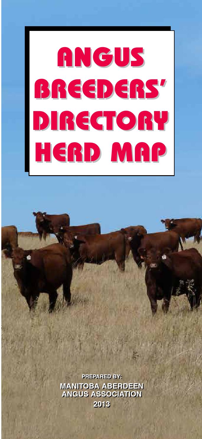 Manitoba Angus Breed Directory by Charolais Banner Issuu