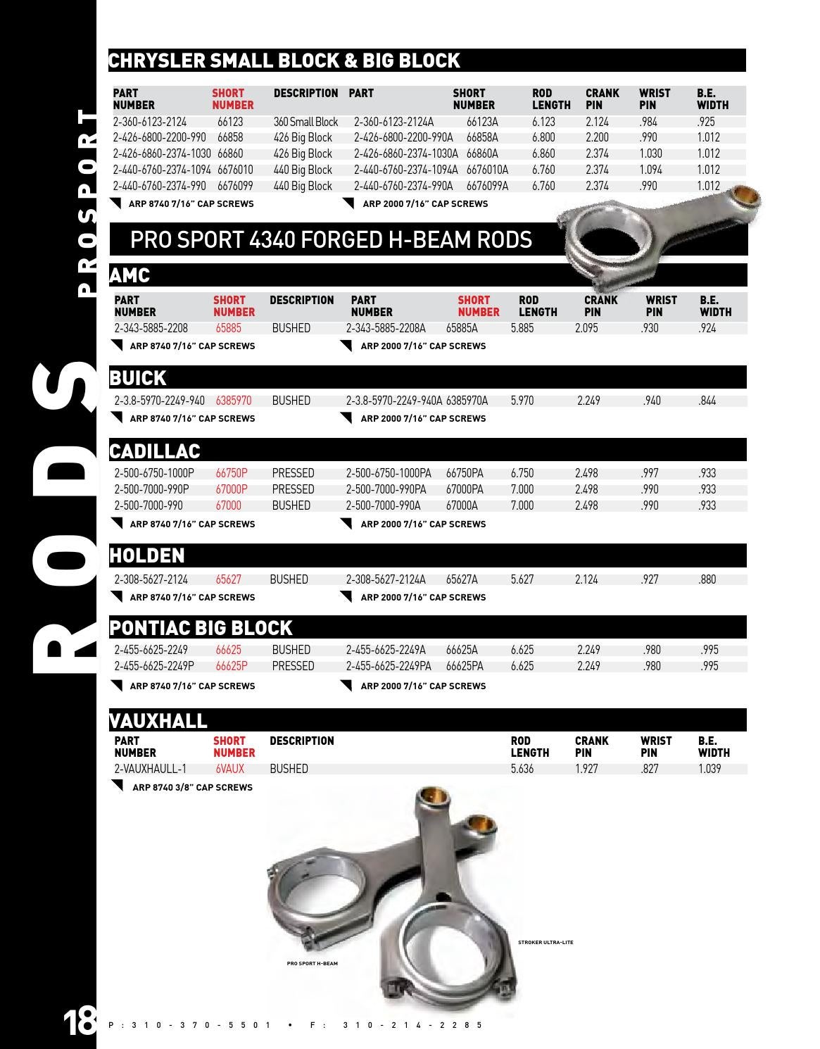 SCAT Crankshafts 33.3 by Scat Enterprises Issuu