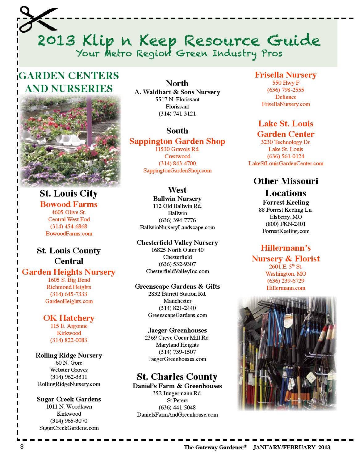 2013 Klip n Keep Resource Guide by The Gateway Gardener - Issuu