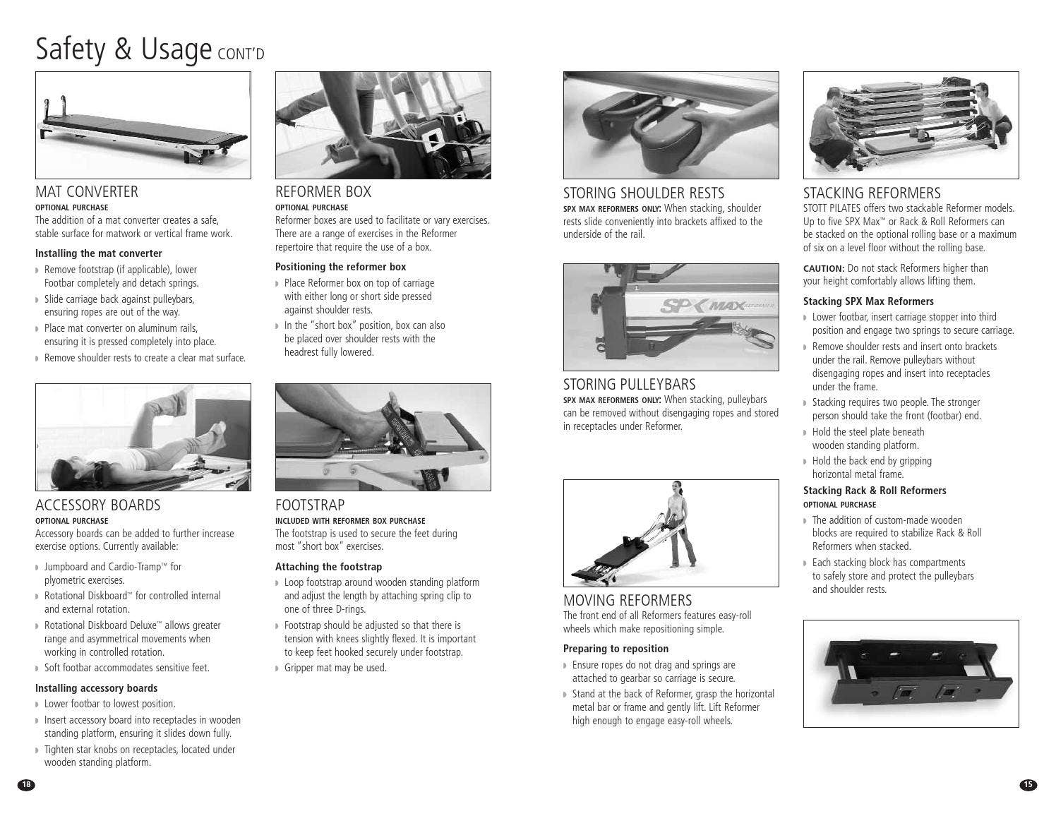 Reformer Owner's Manual by Merrithew™ - Issuu