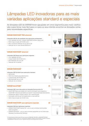 Lâmpadas LED OSRAM 2013 第 5 页