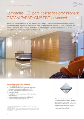 Lâmpadas LED OSRAM 2013 第 6 页