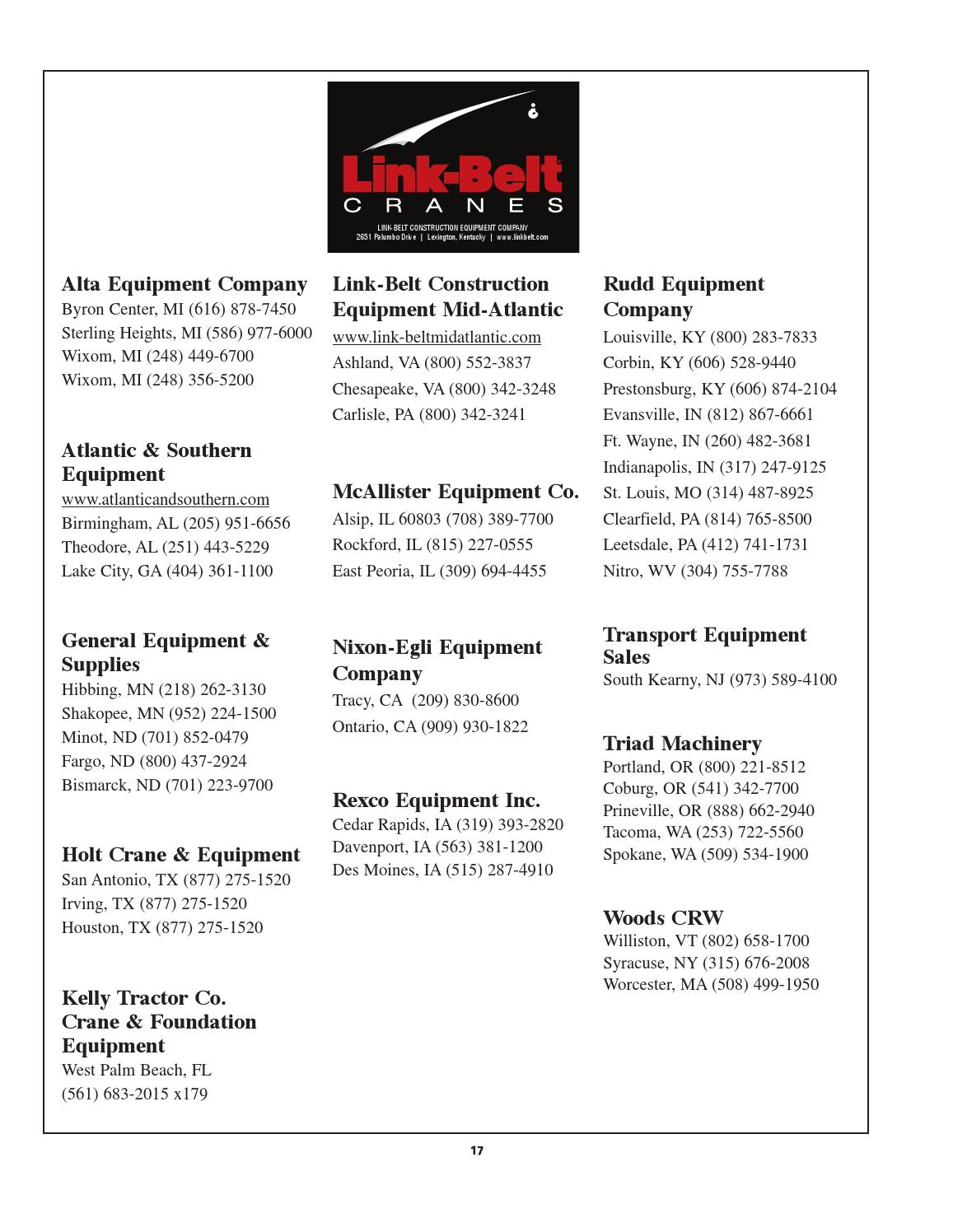 CEG Crane Guide Fall 2013