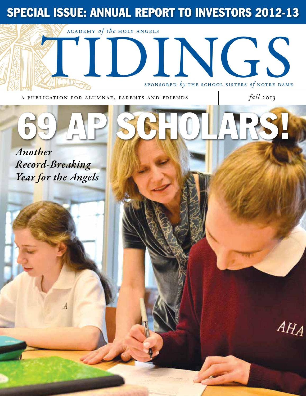 Tidings_Fall_2013 by Academy of the Holy Angels - Issuu